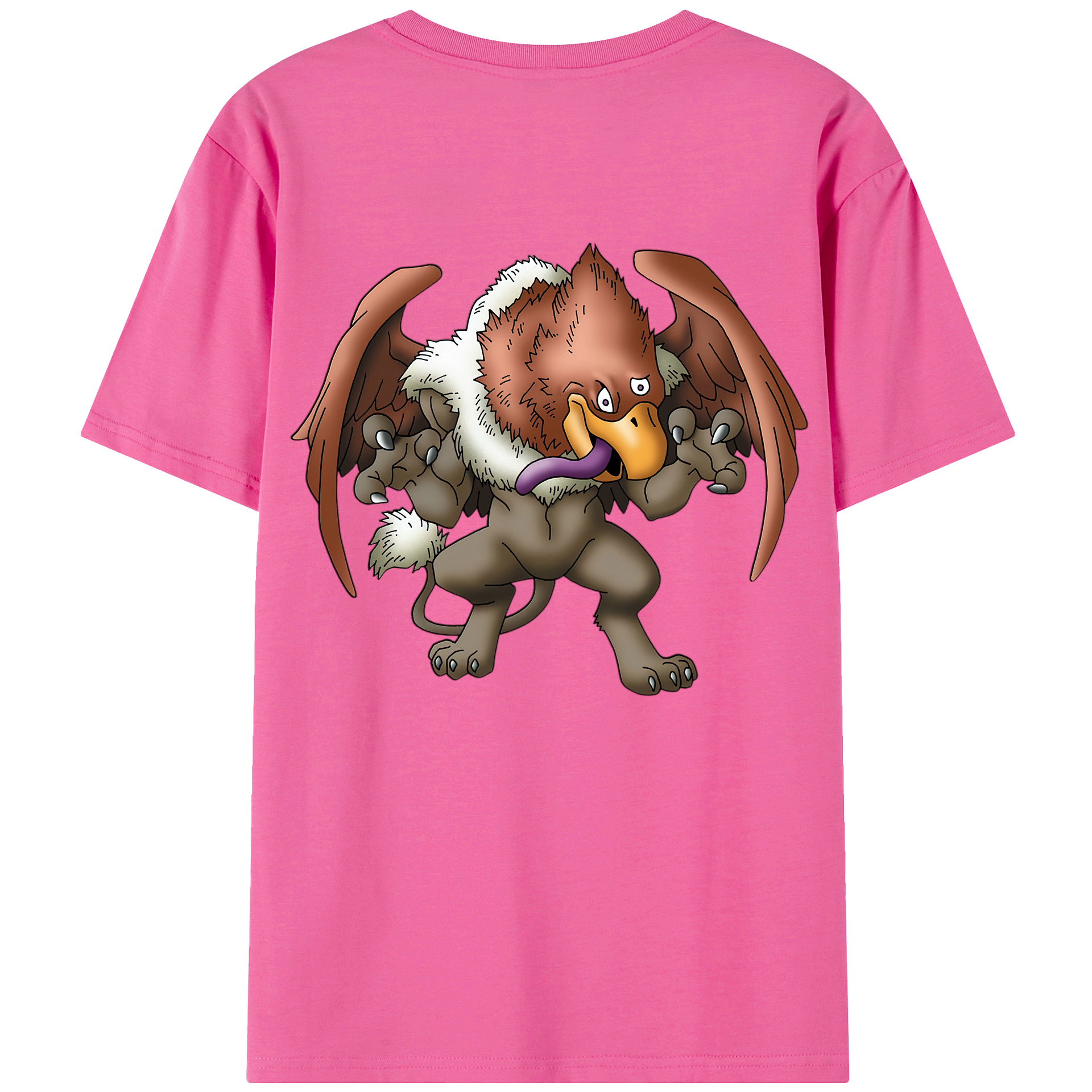 （画像用） ドラゴンクエスト Doragon Kuesuto Dragon Quest レディース半袖Tシャツ(バックプリント)
